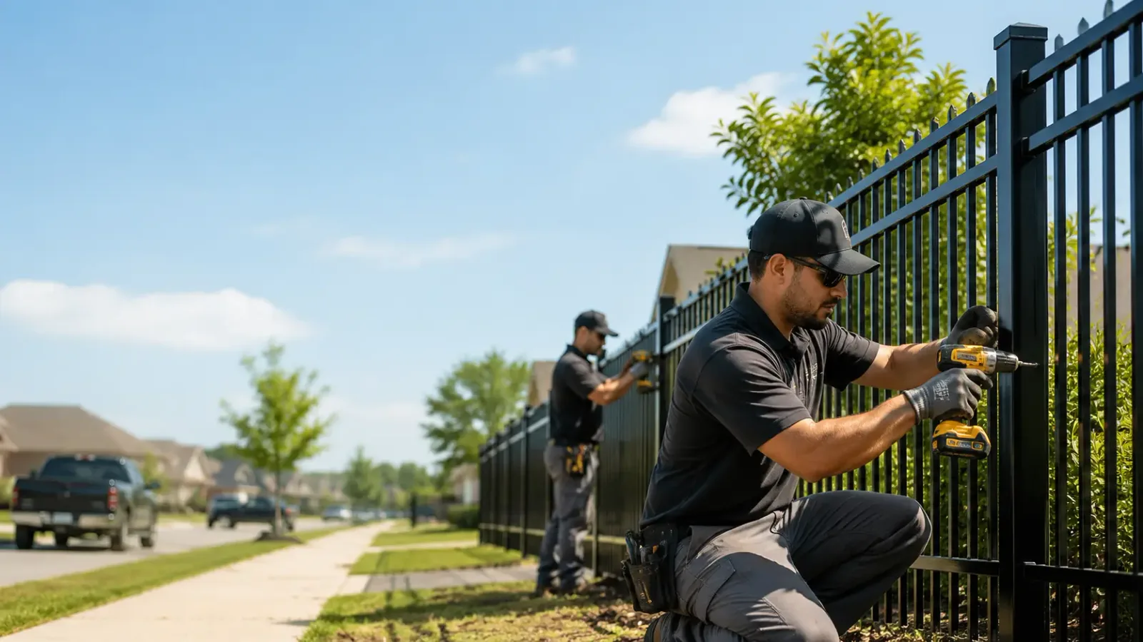 Metal Fence Installation in Elko New Market, MN